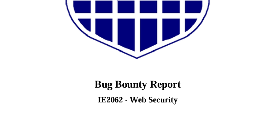 Bug Bounty Report