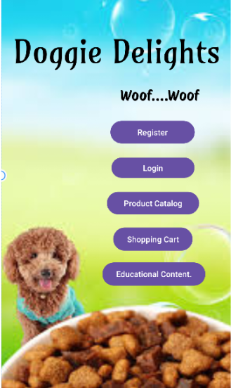 DogFood App Screenshot