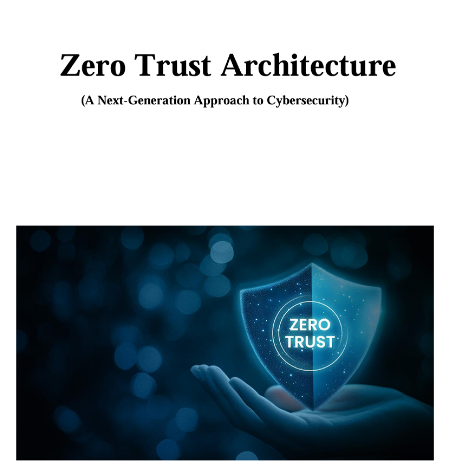 Zero Trust Architecture